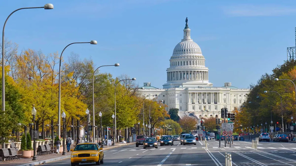 Washington DC skyline